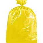 80 Liter Wastebin Liner, Yellow - 190pcs/Pack
