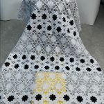 Black And White Lace Fabric