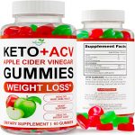 Keto Gummies Advanced Weight Loss Keto+ACV Fat Burner Diet