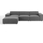 3 Seats L Shaped Sofa