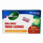 Menthodex Triple Impact Throat Lozenges