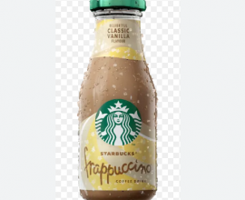 starbucks classic vanilla frappuccino coffee drink