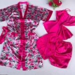 Satin Sleepwear 3 set In Kumasi, Ghana