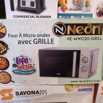 Neon Microwave With Grill