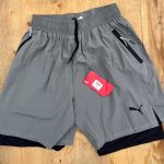 Ash Mens Puma Shorts With Inner Stretch
