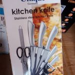 Stainless Steel Kitchen Knife Set In Kumasi,Ghana