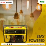 [Alta Power]AP-1800 Gasoline Generator 1.25 KVA Manual Start