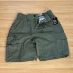 Olive Green Khaki Shorts For Men