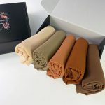 Chiffon Veil Set (5 in a Box)