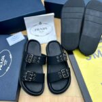 Black Prada Slippers For Men