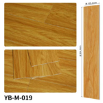 Light Brown Wood Patterned Vinyl Floor Tiles