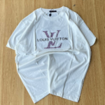 White Louis Vuitton Men's T Shirt