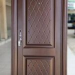 Brown Single Paladin Door