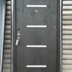 Black Single Paladin Door