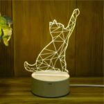 Cat 3D Visualization Lamp