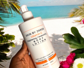 skin by zaron vitamin c brightening lotion