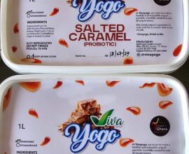 viva yogo salted caramel probiotic greek yoghurt