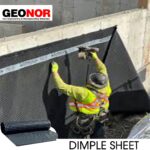 Geonor – Dimple Sheet With Geotextile- 3X20M