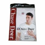 White Chase Deer Mens Undershirt (Pack of 3)