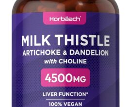 horbaach milk thistle capsules 4500mg