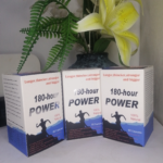 3 pieces discounted 180 hour power capsules