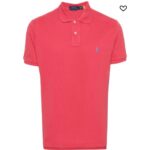 Deep Pink Polo T Shirt