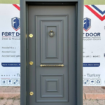 Black Single Turkey Door