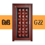 Brown China Single Door