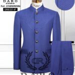 Blue Political Suit