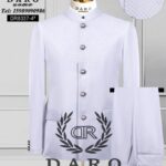 All White Political Suit