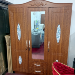 Brown Wardrobe 3 Doors