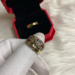 Gold Dust Wedding Ring