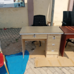 Wooden Office Desk and Chair