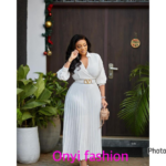 Ladies Long White Dress