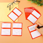 Red Self-Adhesive Package Delivery Stickers