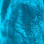 Light Blue Fluffy Rug
