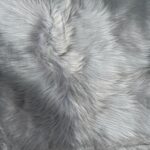 Grey Fluffy Rug