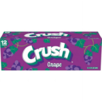 Crush Grape Soda can 12pk