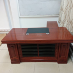 Computer Desk and Side Drawer