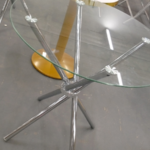 Circular Glass Dining Table