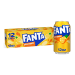 Fanta Pineapple Soda Can 12pk