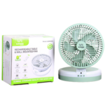 Rechargeable Table Top and Wall Mounted Fan