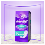 Always Dairy Fresh & Protect Normal Panty Liners 32 per pack.