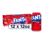 Fanta Strawberry Can 12pk.