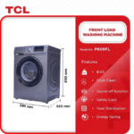 TCL Front Load 8Kg Washing machine