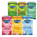 Tetley Fruit and Herbal Tea Starter Variety Pack.