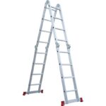 Aluminuim Ladder 4x4 Steps H:2.5m