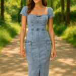 Ladies Jean Dress