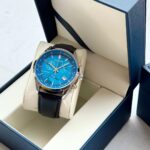 Chrome and Black Citizen Watch