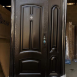 One and Half Brown Turkey security doors